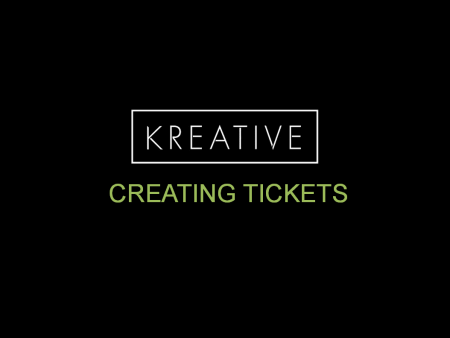 Creating a Support Ticket
