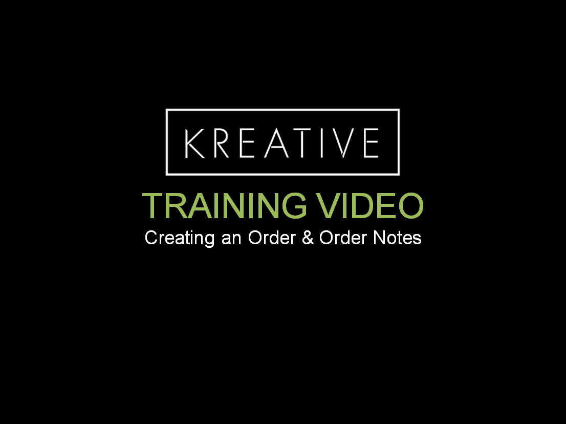 Placing A Custom Order