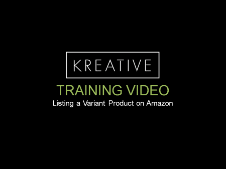 Listing a Variant Product on Amazon