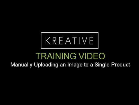 Manually Uploading Images to a Single Product