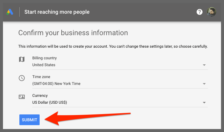 Start reaching more people (Google Ads)